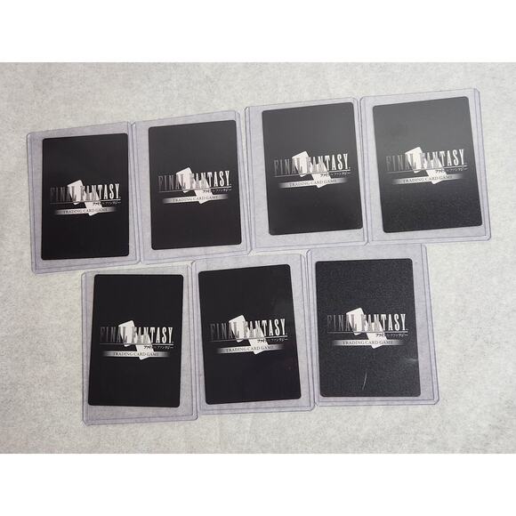 Final Fantasy TCG Foils Lot Of 7 Common, Rare, And Hero 2007-2011 VG+ - Picture 9 of 9